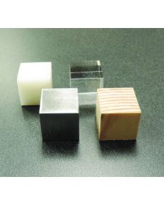 United Scientific Supply Density Cube Set Of 4 In Poly Bag; USS-DCSET4